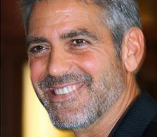 Clooney con barba