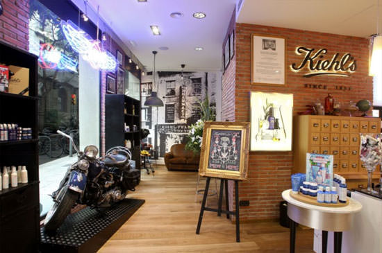 interior de la nueva tienda Kiehl´s en Barcelona 