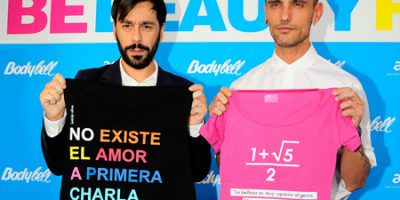 camisetas de Juanjo Oliva y David Delfín
