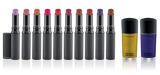 Mattene Lipsticks o labiales  semi-mates Posh Paradise de MAC Cosmetics