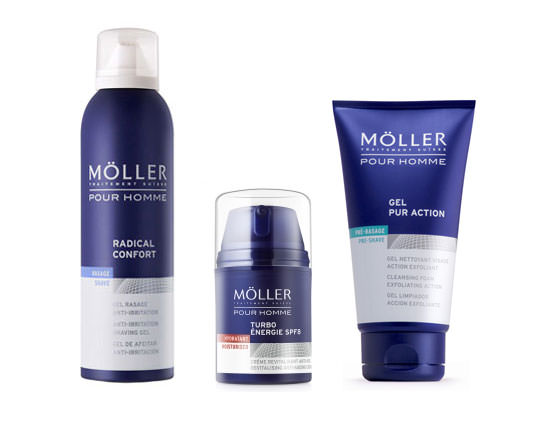 productos Möller pour Homme para sorteo cosmetik