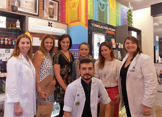 mi visita a tienda Kiehl´s Madrid