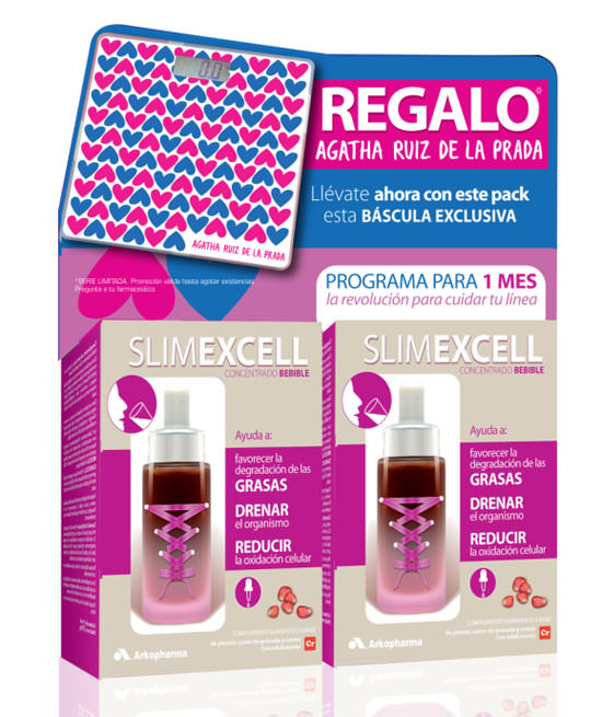 Un pack con dos botes de SlimExcell