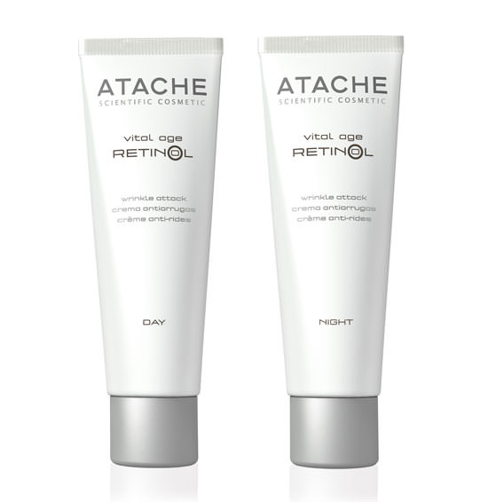 cremas de día y noche Vital Age Retinol de Atache