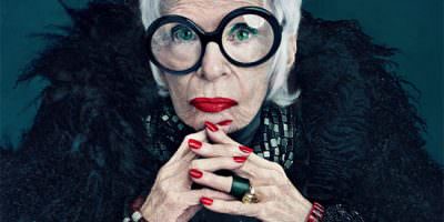 Iris Apfel para MAC Cosmetics