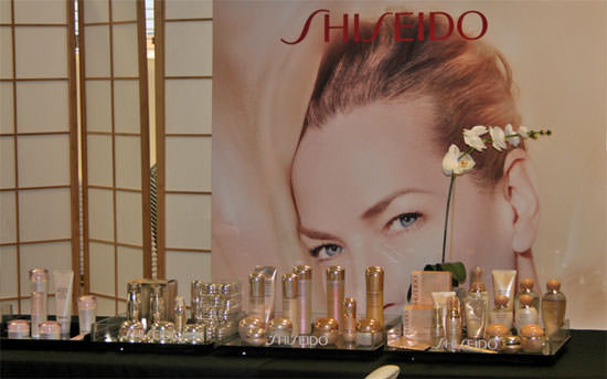 detalle evento en oficinas de Madrid de Shiseido