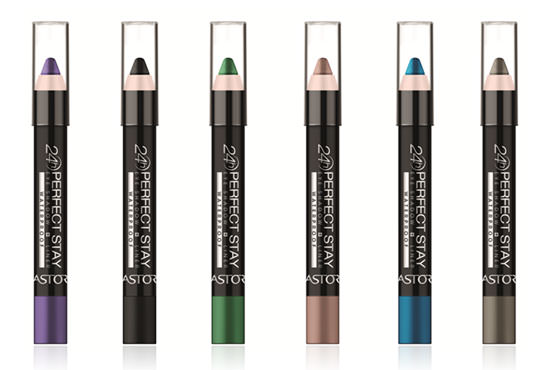 tonos 24H Perfect Stay eye shadow + liner de Astor