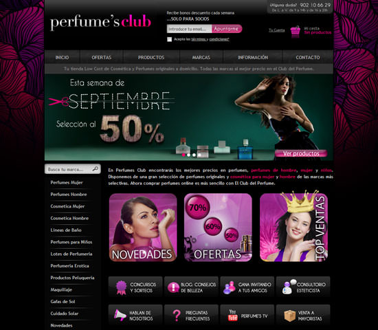 Perfumes Club, tu tienda Low Cost de cosmética