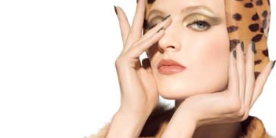 modelo Golden Jungle de Dior - colección otoño 2012