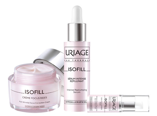 productos Isofill de Laboratorios Uriage