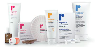 productos de dermocosmética Repavar