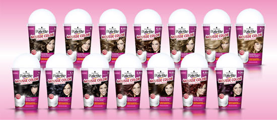 colores Palette Mousse Color de Schwarzkopf