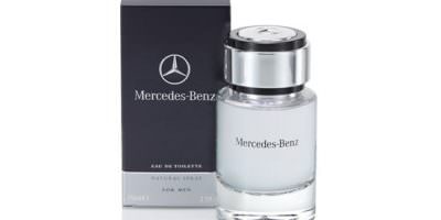 packaging modelo Mercedes Benz Perfume