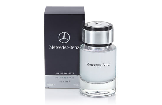 packaging modelo Mercedes Benz Perfume