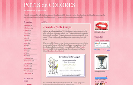 blog de María Potis de colores