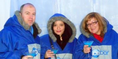 presentación de Le Beau Male en el Ice Bar de Madrid