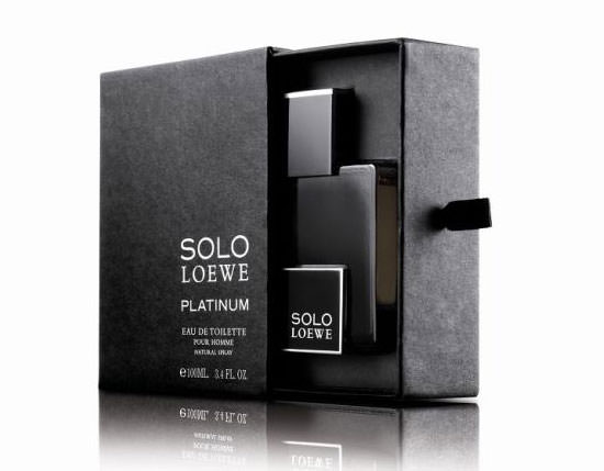 estuche Solo Loewe Platinum