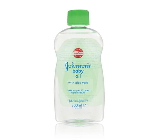 aceite Johnson's Baby con aloe vera