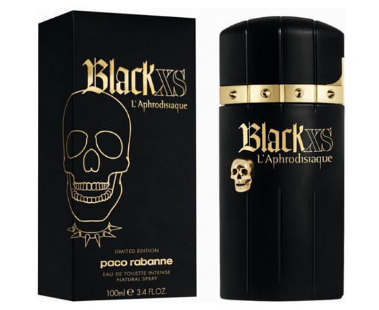 packaging Black XS L’Aphrodisiaque para ellos