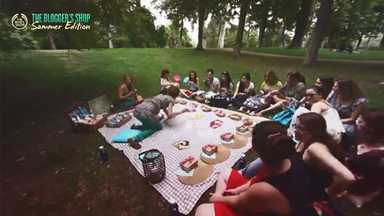 picnic en el parque del Retiro