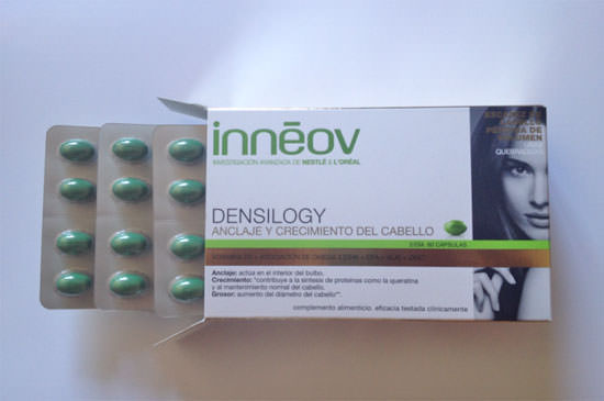 Densilogy de Inneov, anclaje y crecimiento del cabello