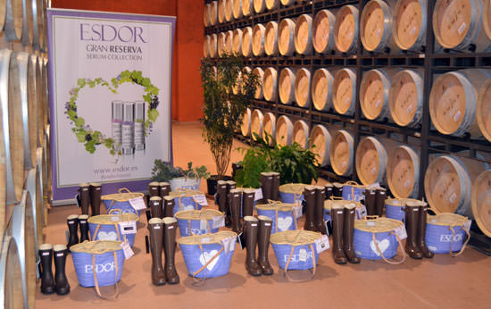 Interior de la bodega, evento Esdor