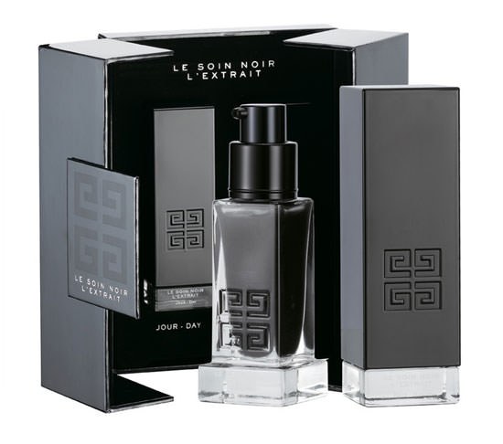 packaging Le Soin Noir L'Extrait de Givenchy día