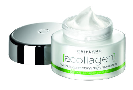 crema de día Ecollagen, línea anti-edad de Oriflame