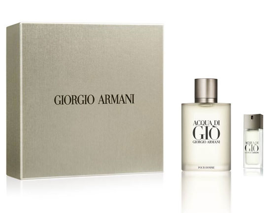 cofre para el día del Padre Giorgio Armani