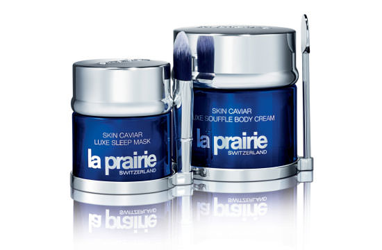 mascarilla y crema corporal Skin Caviar de La Prairie