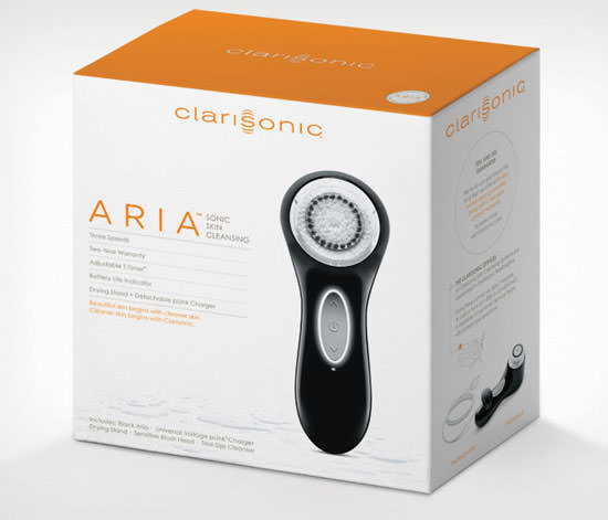 packaging Clarisonic Aria