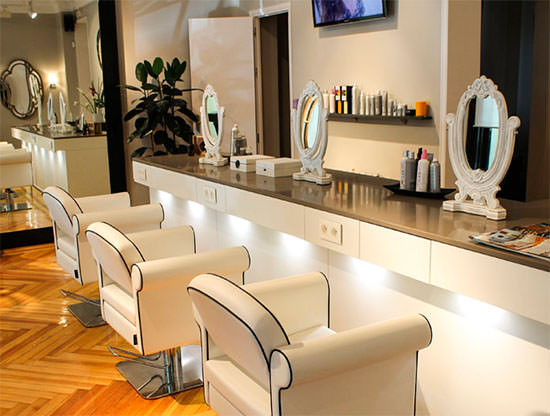 interior Blow Dry Bar