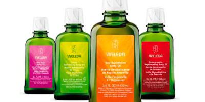 aceites para el cuerpo de Weleda