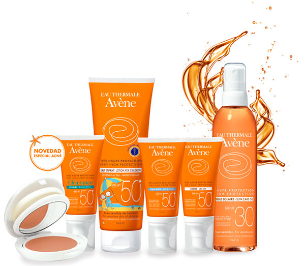 bodegón producto solares de Avène