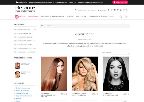 Elegance Hair Extensions