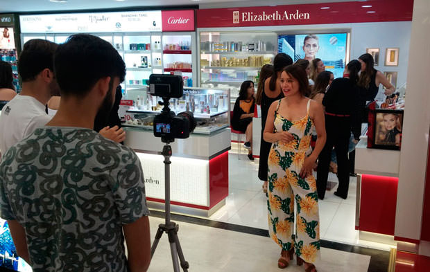 Arantza en Elizabeth Arden