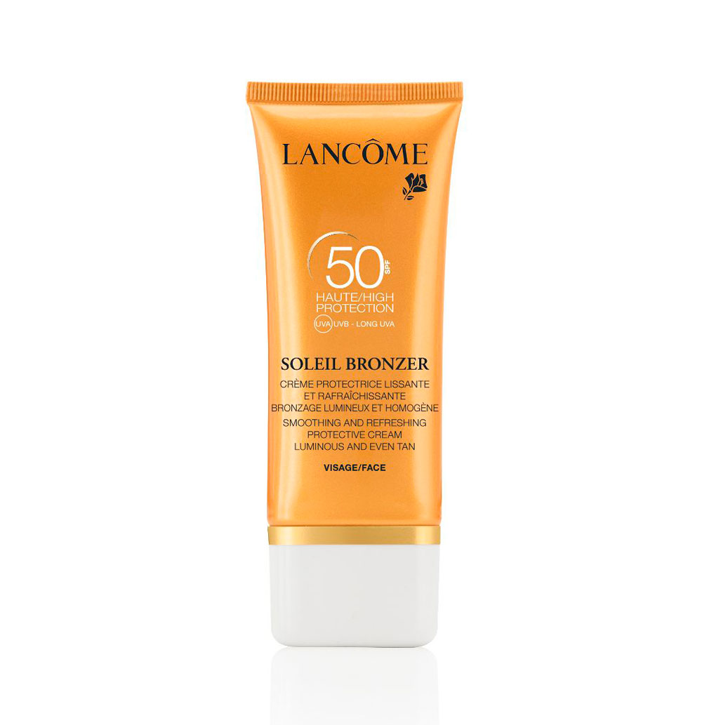 Lancôme Soleil Bronzer SPF50 rostro