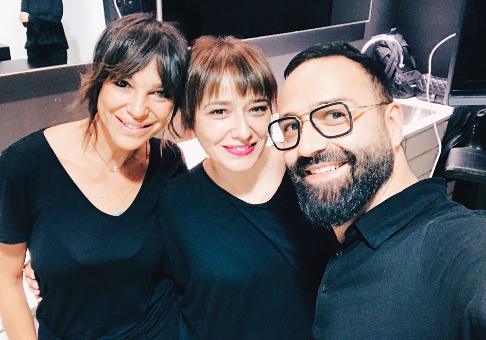 Maite Tuset, Arantza y Baltasar González Pinel