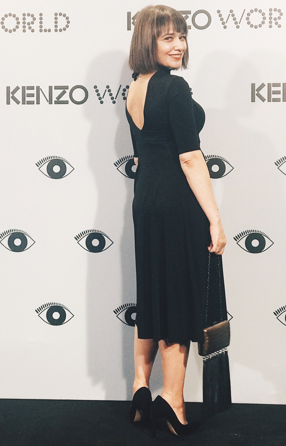 Arantza fiesta con Kenzo World