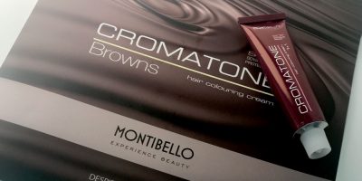 tinte marrón con Montibello