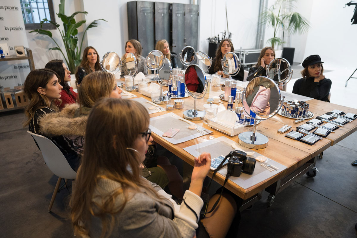 presentación productos de La Prairie