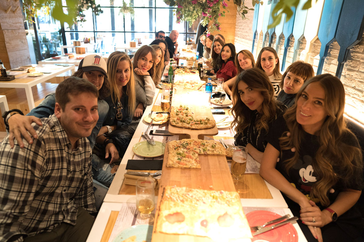 Kilómetros de Pizza, kilómetros de buen rollo