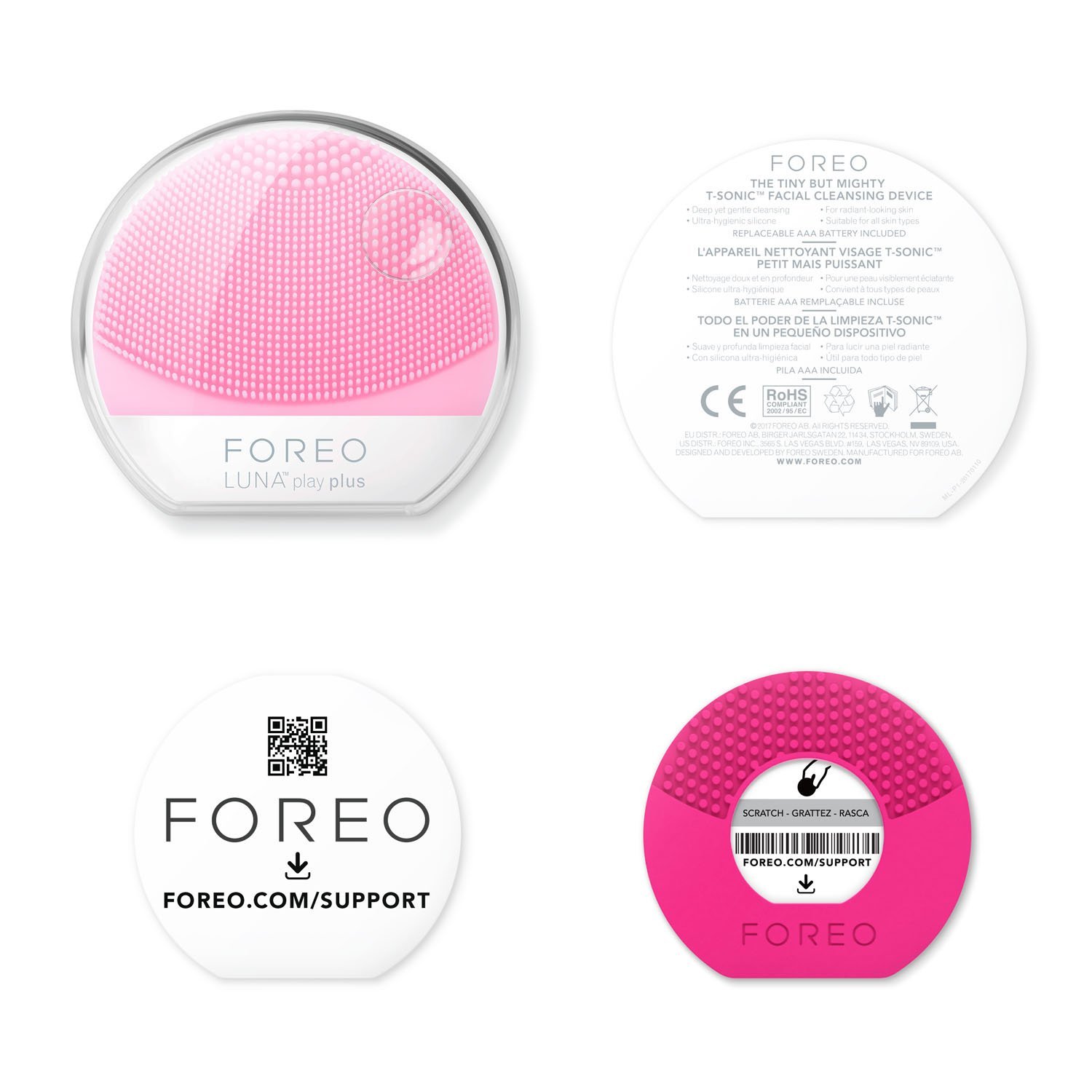 contenido Foreo Play Plus