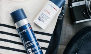 Hydra-Sculpt y UV Plus Anti Pollution, un paso más en el cuidado facial masculino de Clarins Men