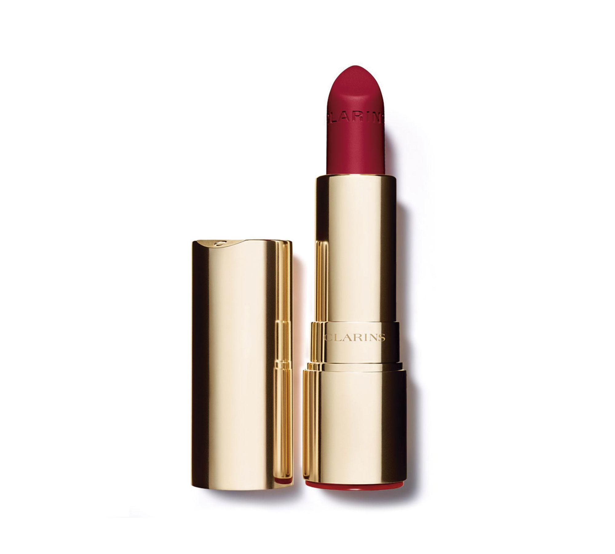 Deep red 754 Clarins Joli Rouge Lacquer