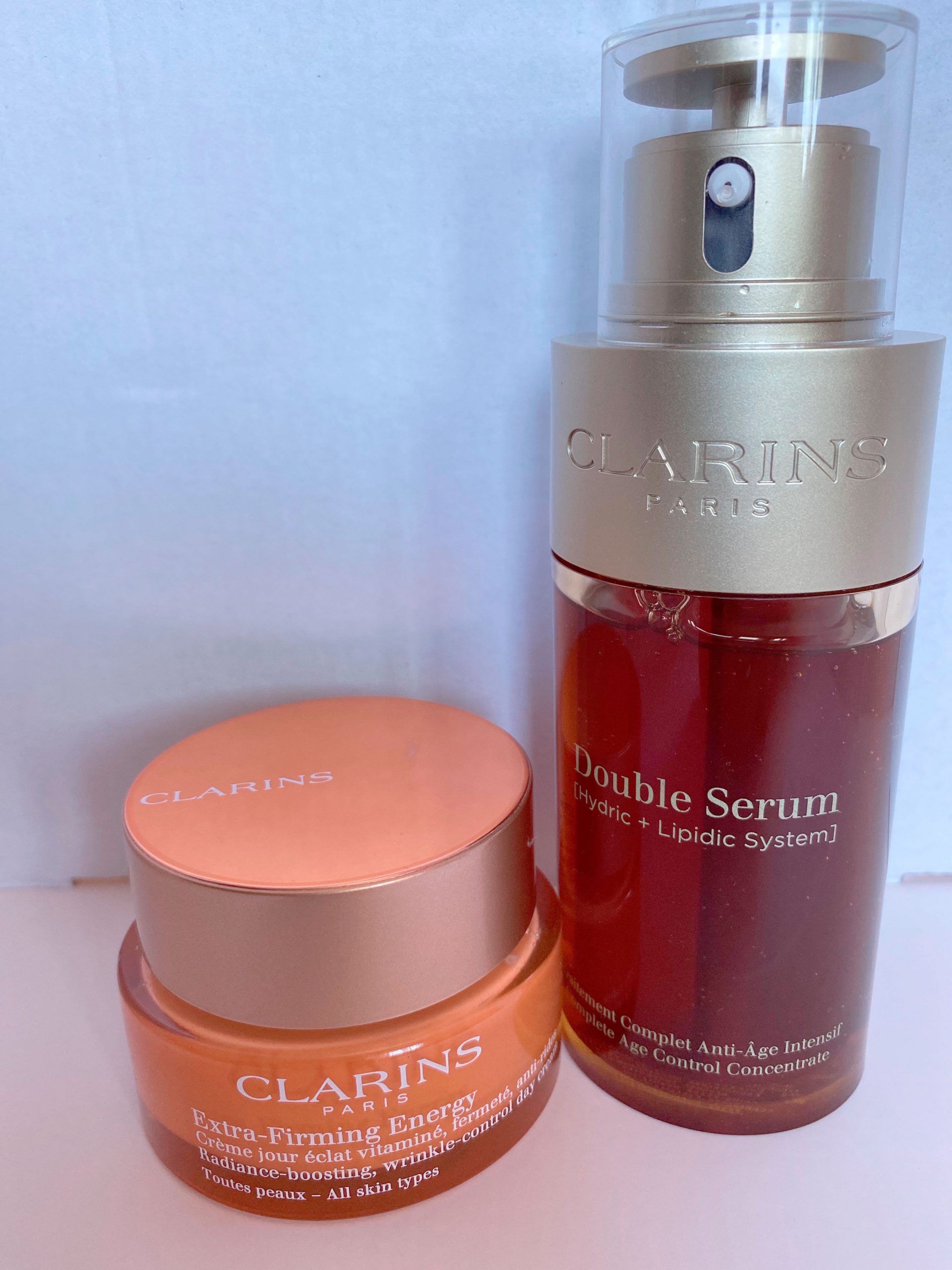 Double Serum Deluxe edition y Extra Firming Energie